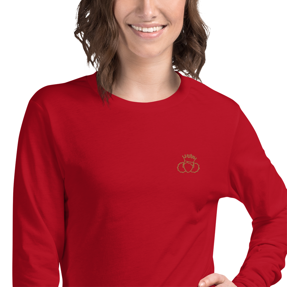 Women's "Princess" Embroidered Long Sleeve Tee