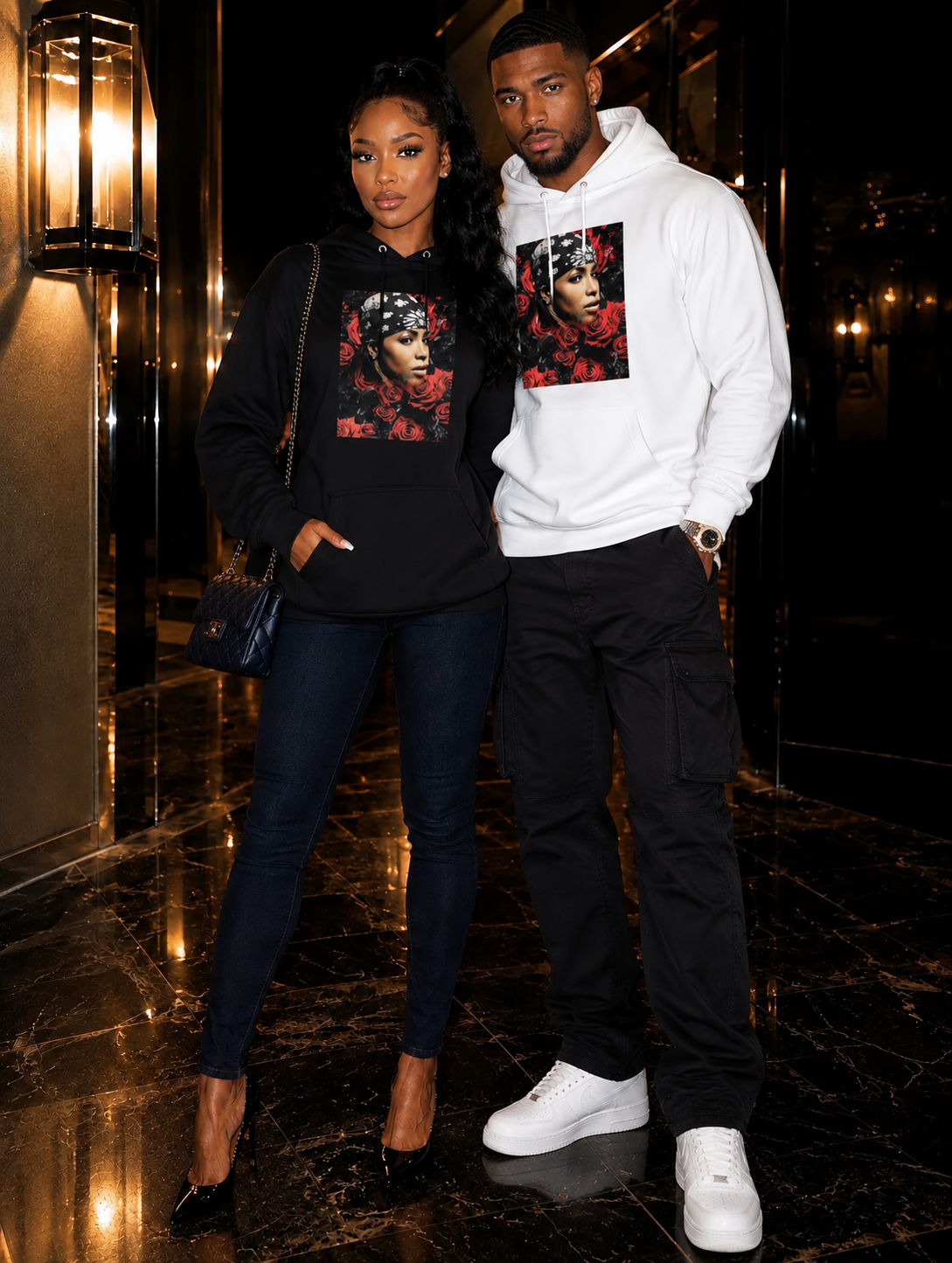 Aaliyah Roses Unisex Hoodie