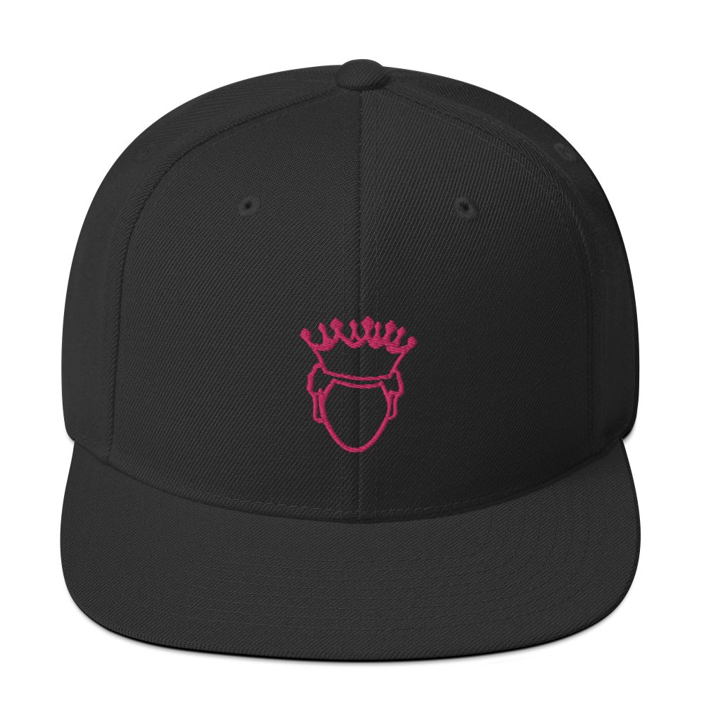Men’s "Prince" Fuschia logo Snapback Hat