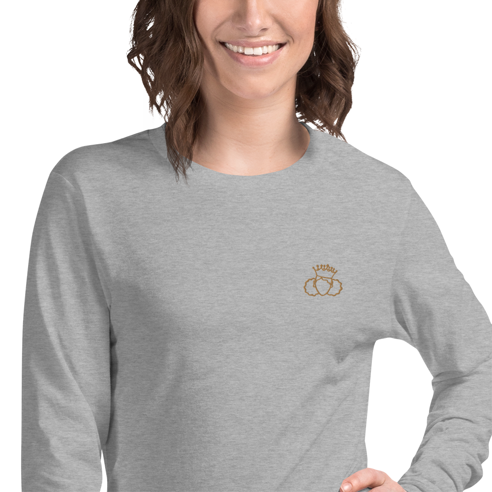 Women's "Princess" Embroidered Long Sleeve Tee