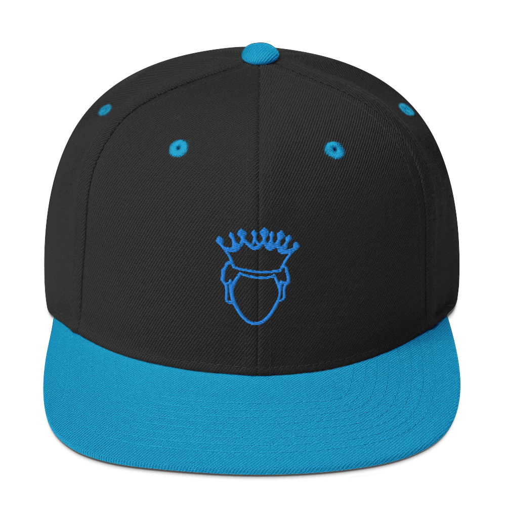 Men’s "Prince" Aqua logo Snapback Hat