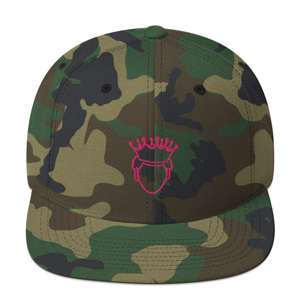 Fuchsia logo Men’s "Prince" Snapback Hat