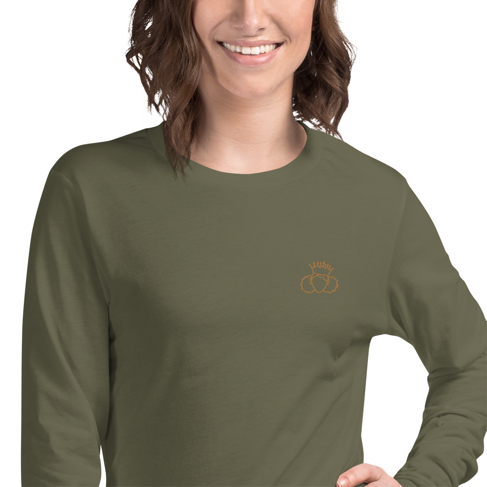 Women's "Princess" Embroidered Long Sleeve Tee