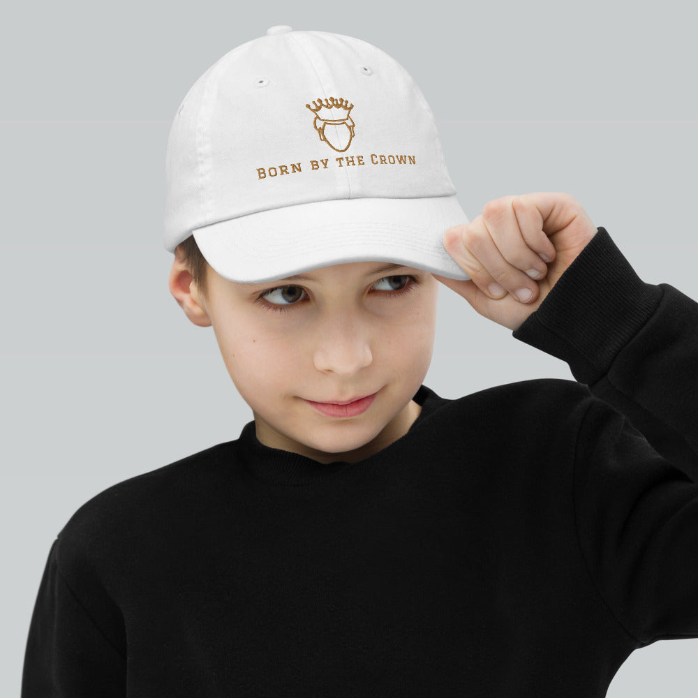 Boys "Prince" Matte Gold logo Cap