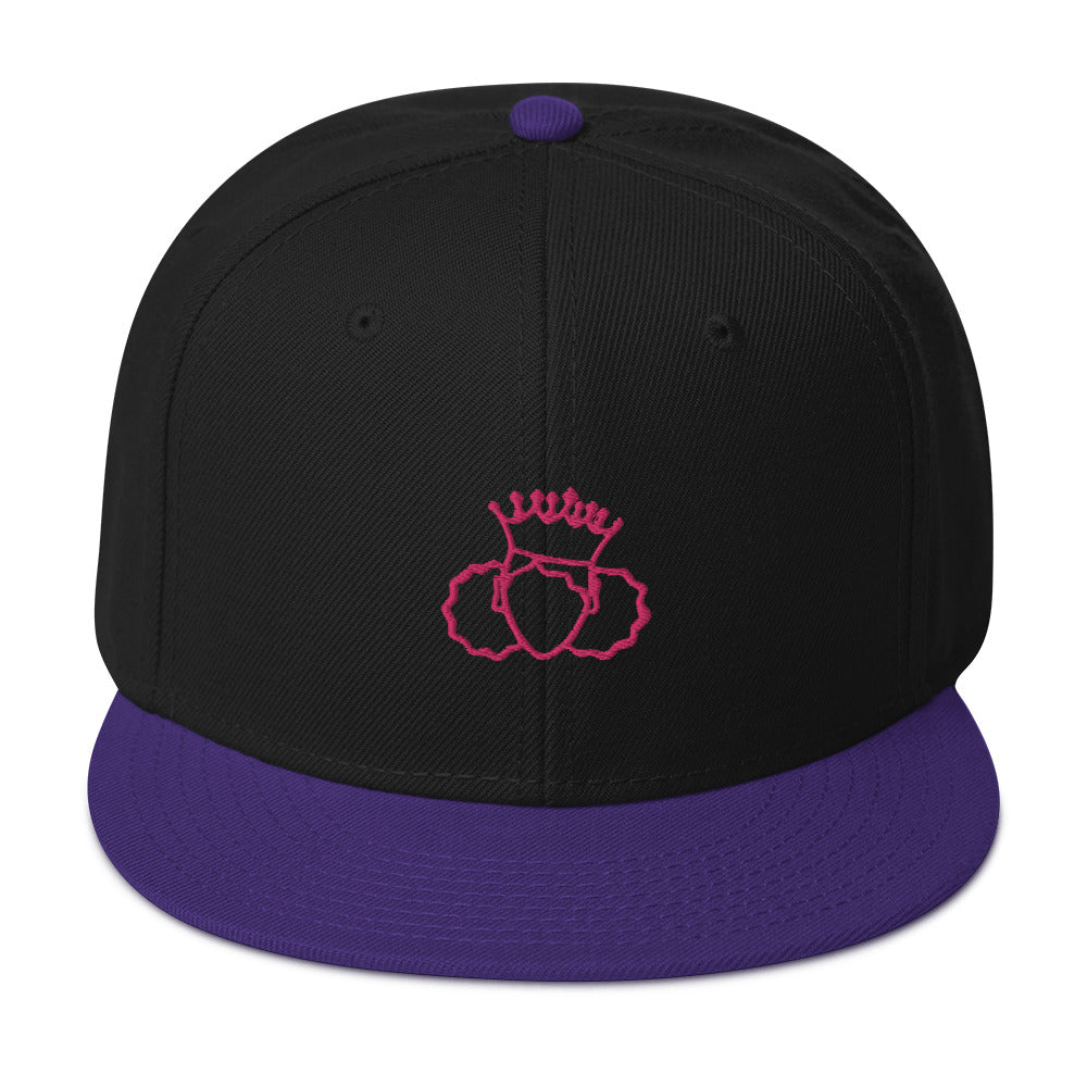 Women’s “Princess” Purple/Black/Pink logo Snapback Hat